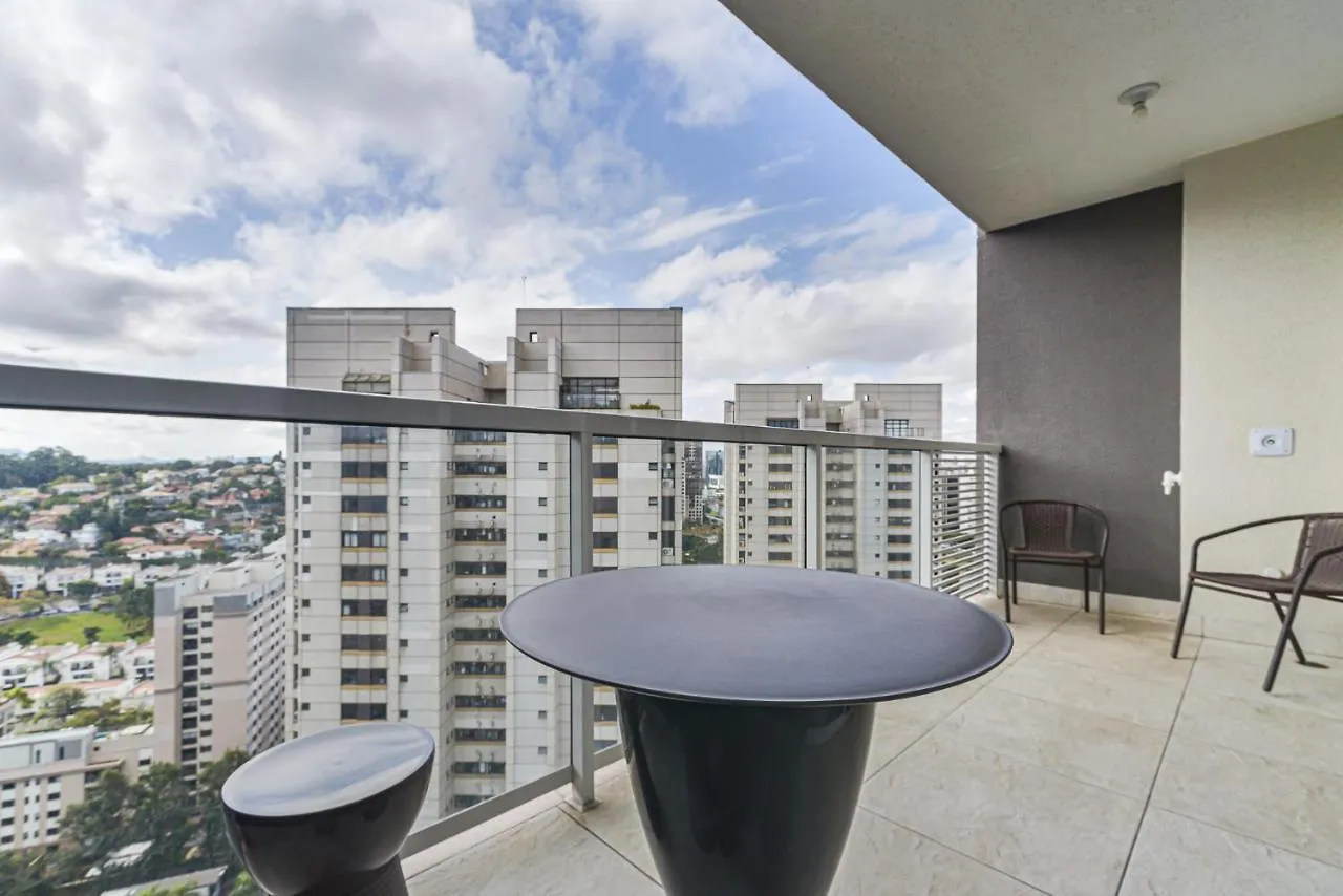Flat Com Wifi Ao Lado Da Ponte Estaiada Sp Apartamento São Paulo