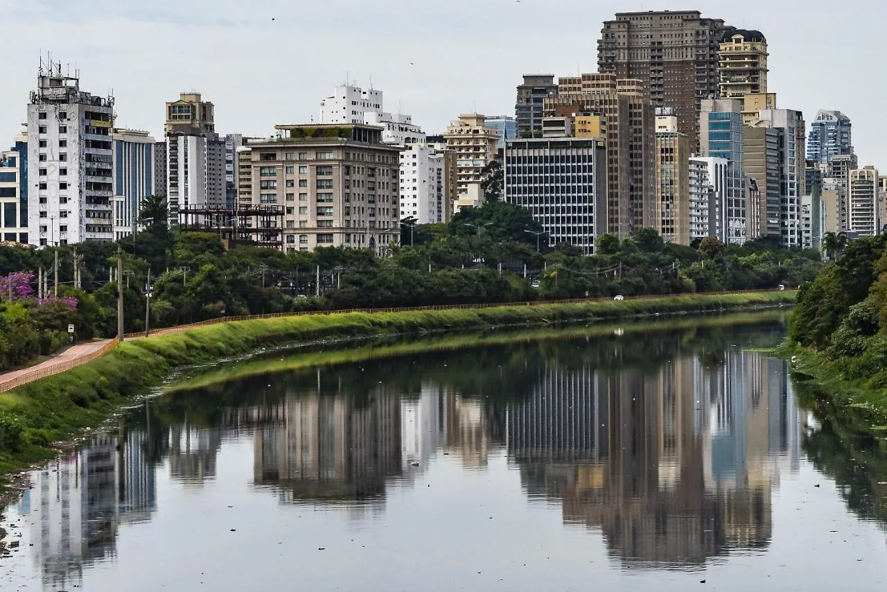 Flat Com Wifi Ao Lado Da Ponte Estaiada Sp Apartamento São Paulo 0*,